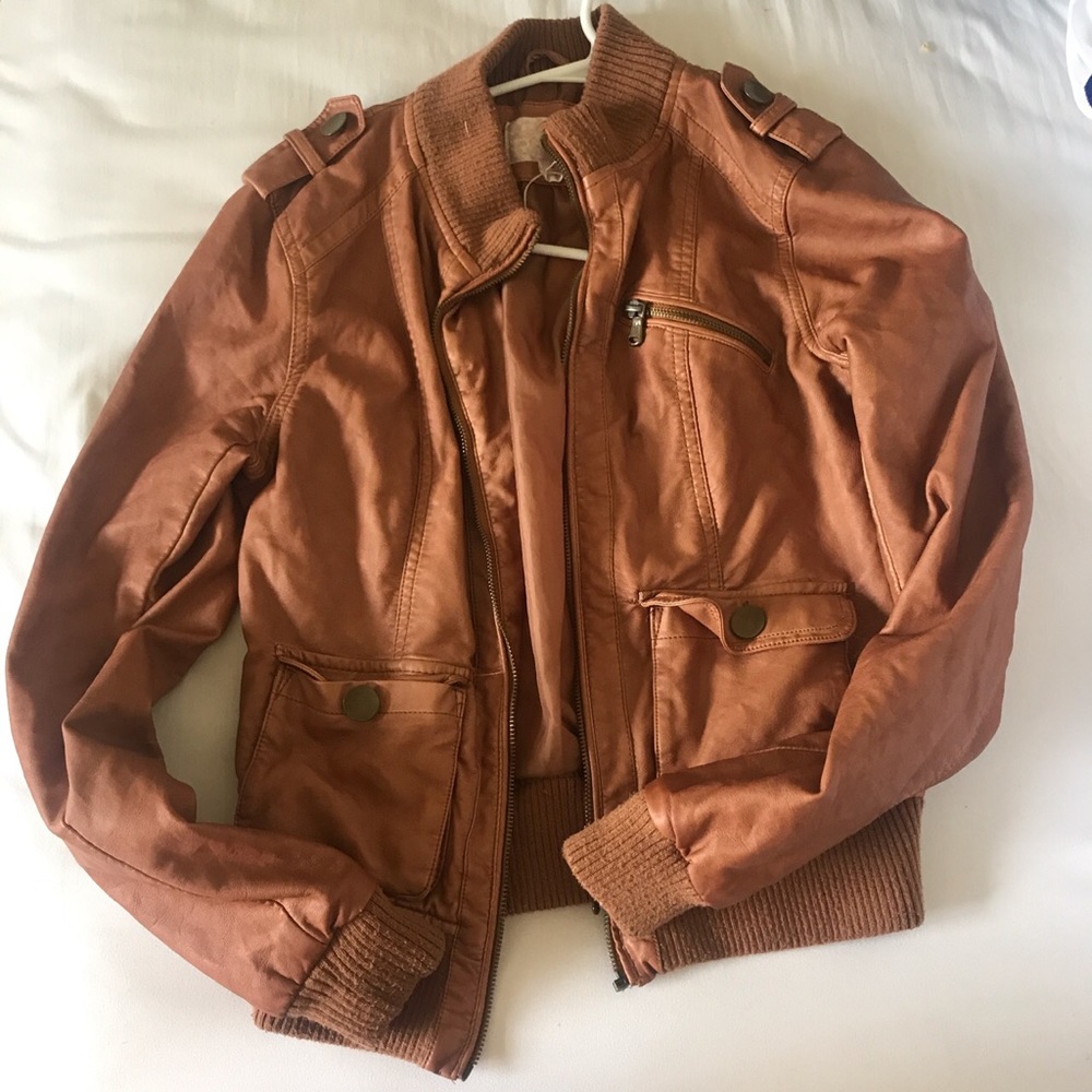 Brown Leather Jacket